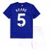 Maillot de foot Everton Michael Keane #5 Domicile vêtements enfant 2025-26 Manches Courtes (+ pantalon court)